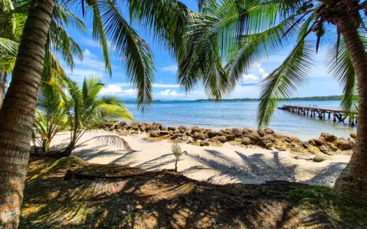 Titled Beachfront Home on Isla Carenero, Bocas del Toro, Panama