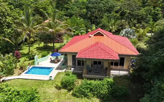 Tropical Villa with Pool & Casita in Bastimentos, Bocas del Toro
