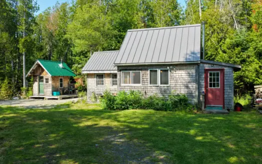 Primitive Cottage on 9.4± Acres with Deeded Beach Access