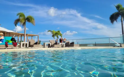3 Bedroom Spacious Beachfront Ocean-View Condo at PH Ocean Waves