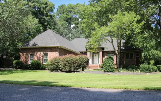 First Floor Living Brick Home For Sale in Gated Community in NC