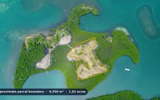 Elevated Lot on a Small Private Island, Bocas del Toro, Panama