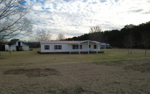 14 Acre Horse Farm with Home and 4 Barns in Malvern Alabama