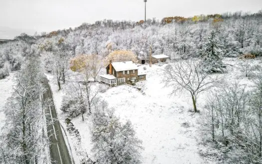 Country Home with Privacy and Views on 20 Acres!