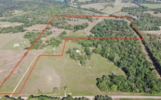 60 Acres ready for full time use!  Bring your horses + livestock!