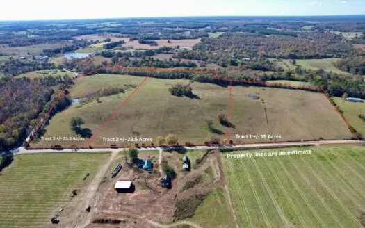 23.5 Acres of pasture land in Summertown TN