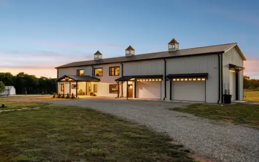 Private Estate for Sale with Custom Barndominium in East TN