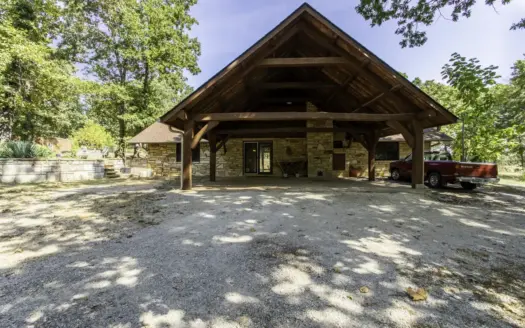 Timber Frame home on 8 acres for sale Highland, AR