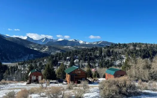 Montana off Grid Log Cabin for Sale Near Public Lands