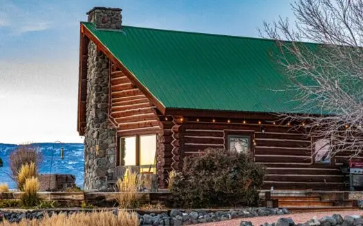 Colorado Log Home for Sale with Unobstructed Views