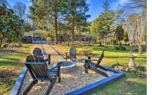 2 Homes with Creek Frontage in N Ga Mountains Gated Resort