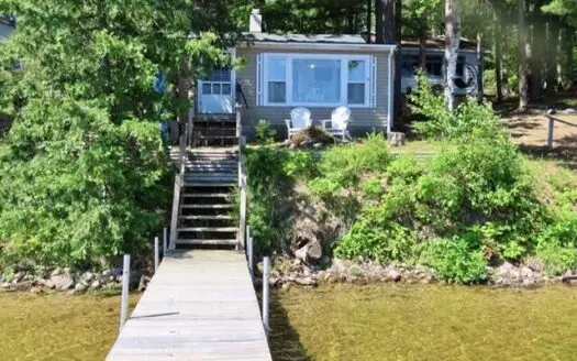 Lakefront Cottage for Sale on Rush Lake in Atlanta Mi