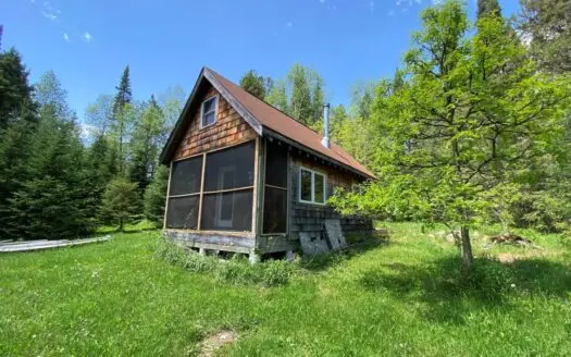 One-room Cabin on 7+ Wooded Acres for Sale in Finlayson Mn