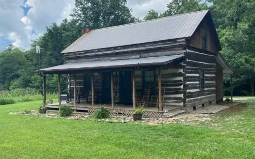 Log Home, Barn & 18 Acres, Plus Additional 21 Acres for Sale