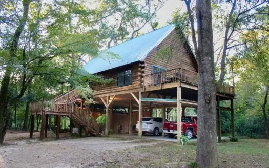 Log Cabin on the Bogue Chitto River Pike County, Ms
