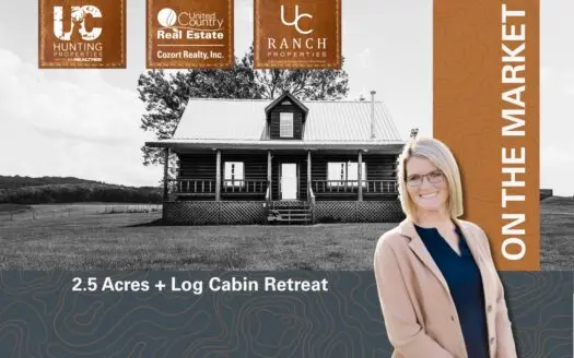 Secluded Log Home Retreat with Stunning Views in the Ozarks