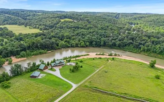 Private Riverfront Property on North Fork of White River Missouri