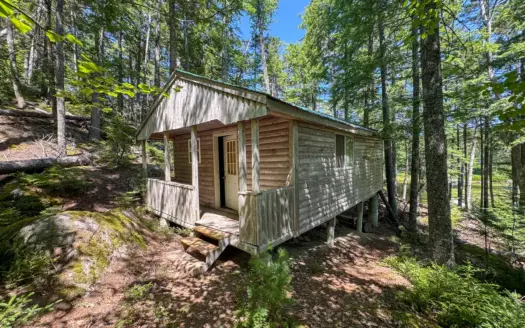 Rustic Maine Cabin on Pleasant River Lake