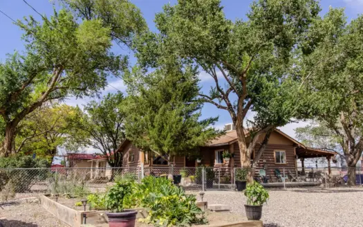 Log cabin in downtown Olathe Colorado