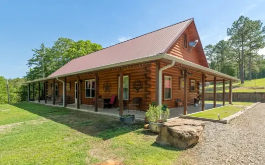 The Ultimate Recreational Property W/Log Home On 7.65 Acres