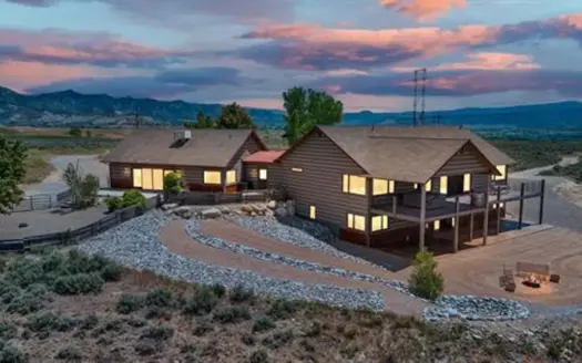 Rifle Colorado Home for Sale on 28.6 Acres with Mountain Views