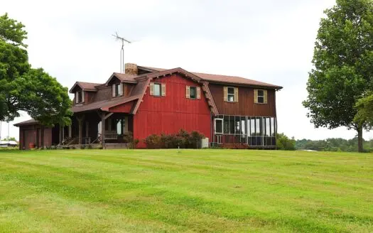 3-Acre Hobby Farm, Large House, 2 Barns, Shop, Country Living