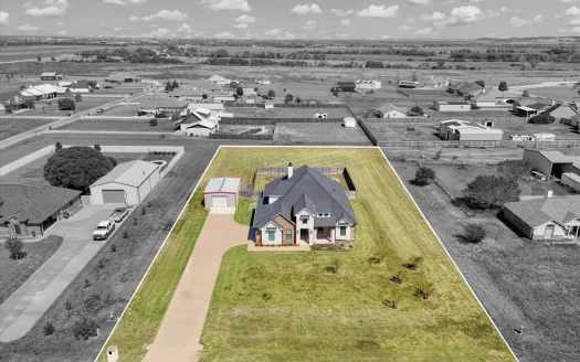 Modern 4-Bedroom Home with Workshop on One Acre in Moody ISD