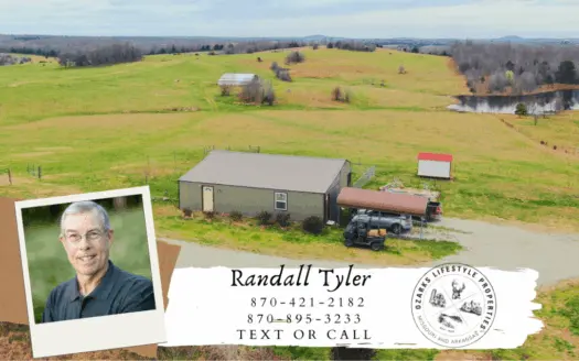 Arkansas Ozarks Cattle Farm & Country Home for Sale