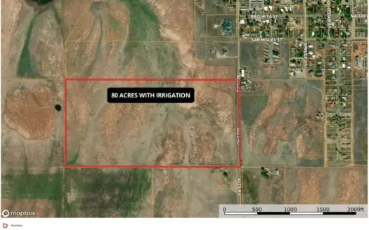Irrigated Farm Land For Sale In Norwood, Colorado