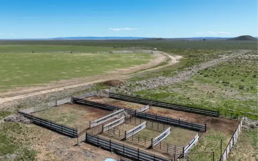 Eastern Oregon Narrows Pivots Located South of Burns