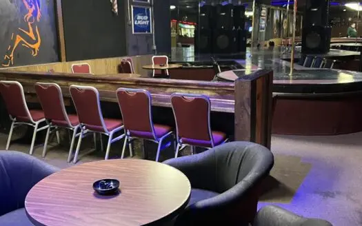 Established Club & Bar, Located in high-traffic area