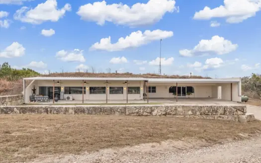 Eco-Friendly Sustainable Ranch Home near Austin on 43+/- Acres