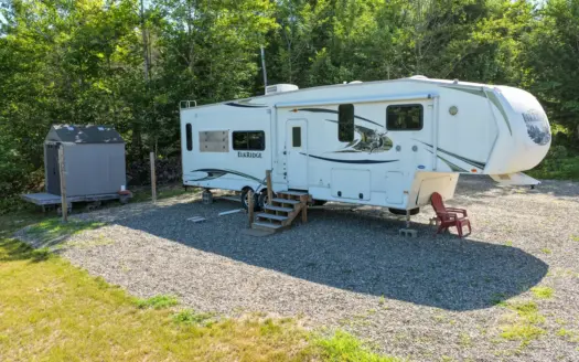 Off-Grid Retreat on 8.2 Acres – Burlington, Maine
