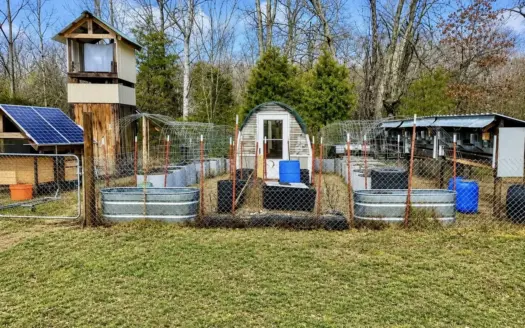 Turnkey 5-Acre Off Grid Homestead with Active Creek for Sale