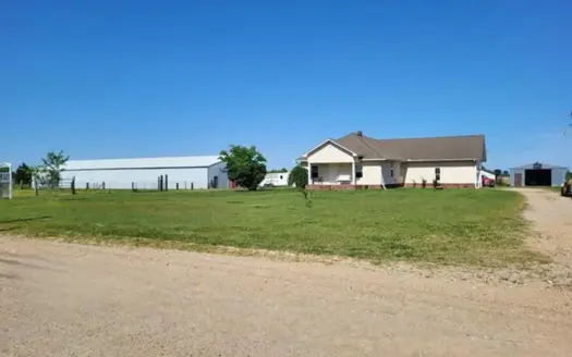 Horse Property 14 Acres with 150′ × 60′ Barn, Riding Arena & home