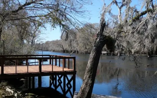 Acreage with Doublewide Mobile Home on Santa Fe River