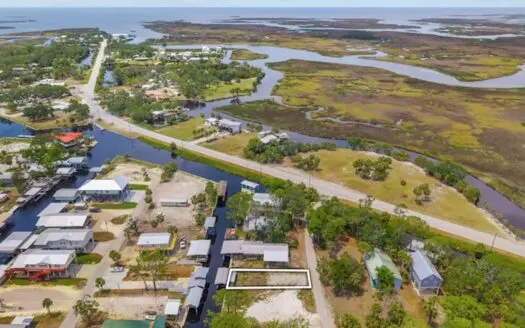 Waterfront Lot for Sale in Suwannee FL!