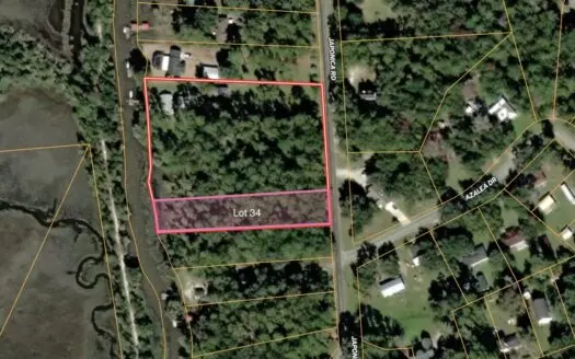 Waterfront Lot for Sale in Coastal Midway, GA