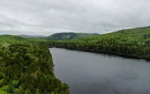Large Lakefront Lot 22 Acres in Lakeville, ME