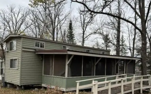 Park Model w/ Porch For Sale in Oak Lake Campground, Kerrick MN