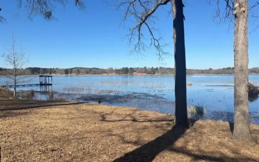 Lake Front Lot in Lone Star Texas with Western Sky Views