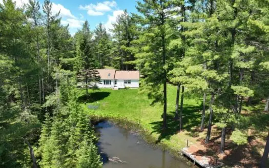 Northern Michigan Waterfront on 4.5 Acres – Thunder Bay River